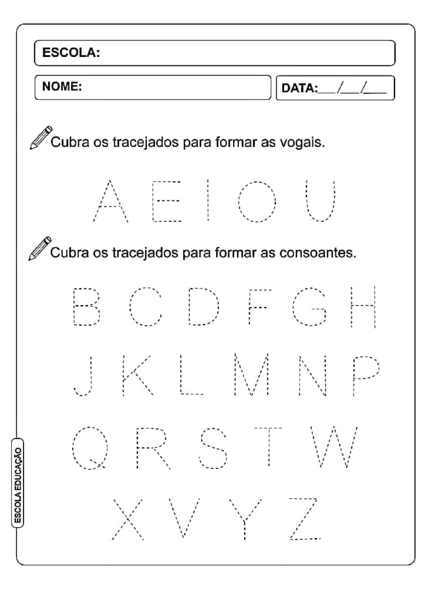 1º ANO - Atividades iniciais 2022 - dinâmicas, jogos e atividades ...