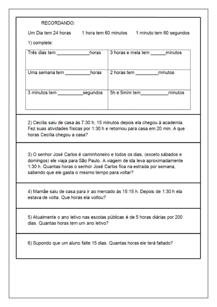 30 questões de matemática 5º ano prontinhas para imprimir